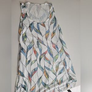 Multicolor Patterned Women's Dress